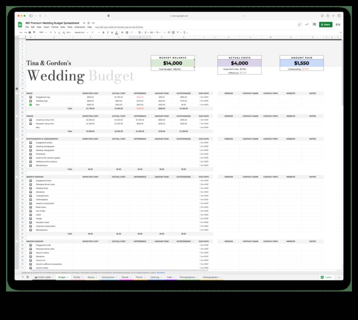 Οικονομική κομψότητα Ένας πρακτικός προϋπολογισμός γάμου για το σύγχρονο ζευγάρι 3 Economic Elegance: A Practical Wedding Budget