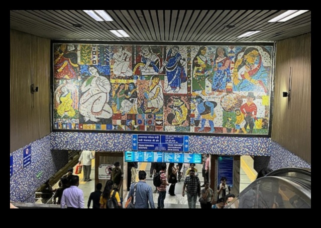 Μετρό Μωσαϊκά Ιστορίες της πόλης, υφασμένα στα μέσα μαζικής μεταφοράς 4 Metro Mosaics: Diverse Stories Weaved in Public Transport