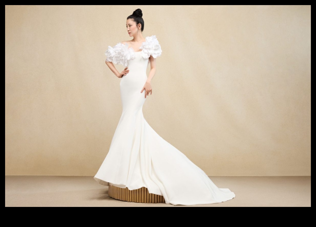 Urban Glam: Κομψές σιλουέτες σε μοντέρνα νυφική ​​κομψότητα