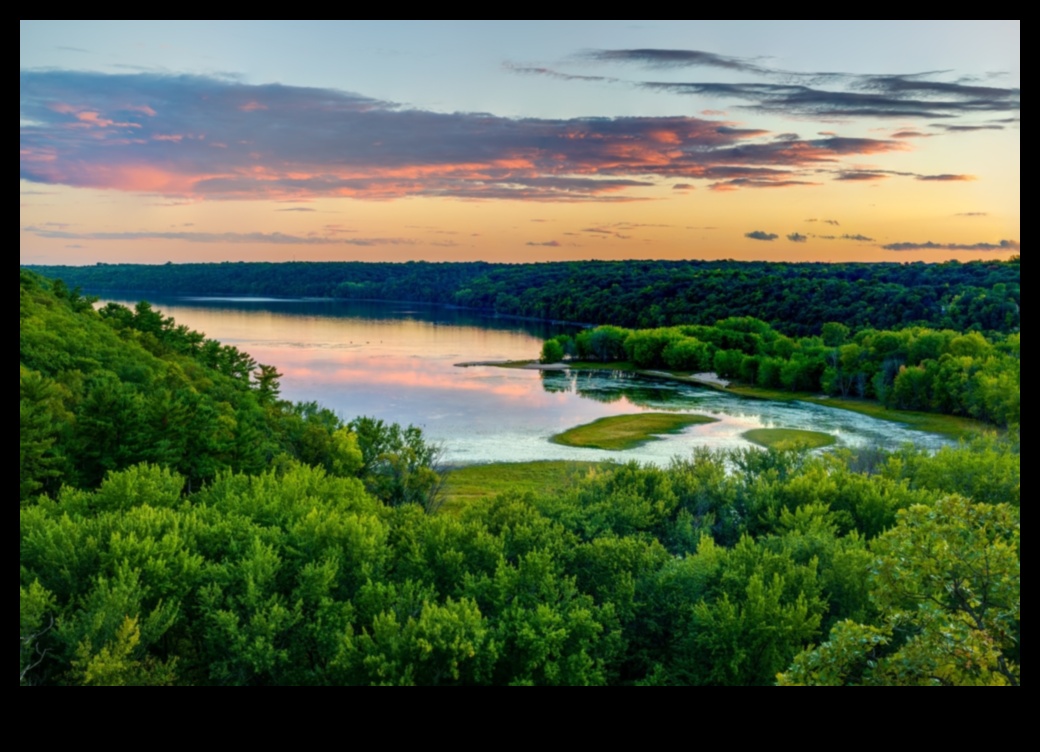 Ρέοντα νερά: Εξερευνώντας τη θέα στο ποτάμι και τη λίμνη