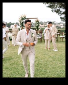 Elegant Edge: Groom's Fashion Brilliance
