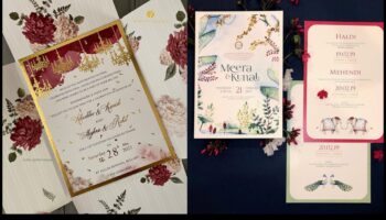 Radiant Reveals: Personalized Wedding Invites