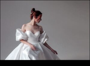 Whispers of Whiteness: Bridal Attire Opulence Defined