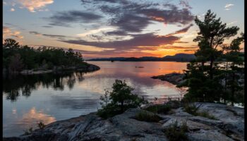 Sculpting Beauty: Nature's Artistry in Majestic Landscape Scenes